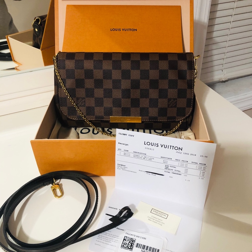 SOLD Authentic Louis Vuitton  favorite mm.